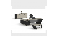 Ares Etejerli Ofis ve Büro Makam Takımı ( 250+12 cm Masalı)